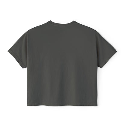 Bold Lip Drip Women's Boxy Tee - Trendy Graphic Top for Casual Vibes