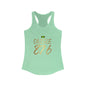 Jamaican Pride Women's Racerback Tank Top - On Isle 876 Design