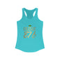 Jamaican Pride Women's Racerback Tank Top - On Isle 876 Design