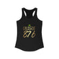 Jamaican Pride Women's Racerback Tank Top - On Isle 876 Design