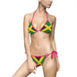 Jamaican Flag Bikini Swimsuit for Women - Vibrant Beach Wear