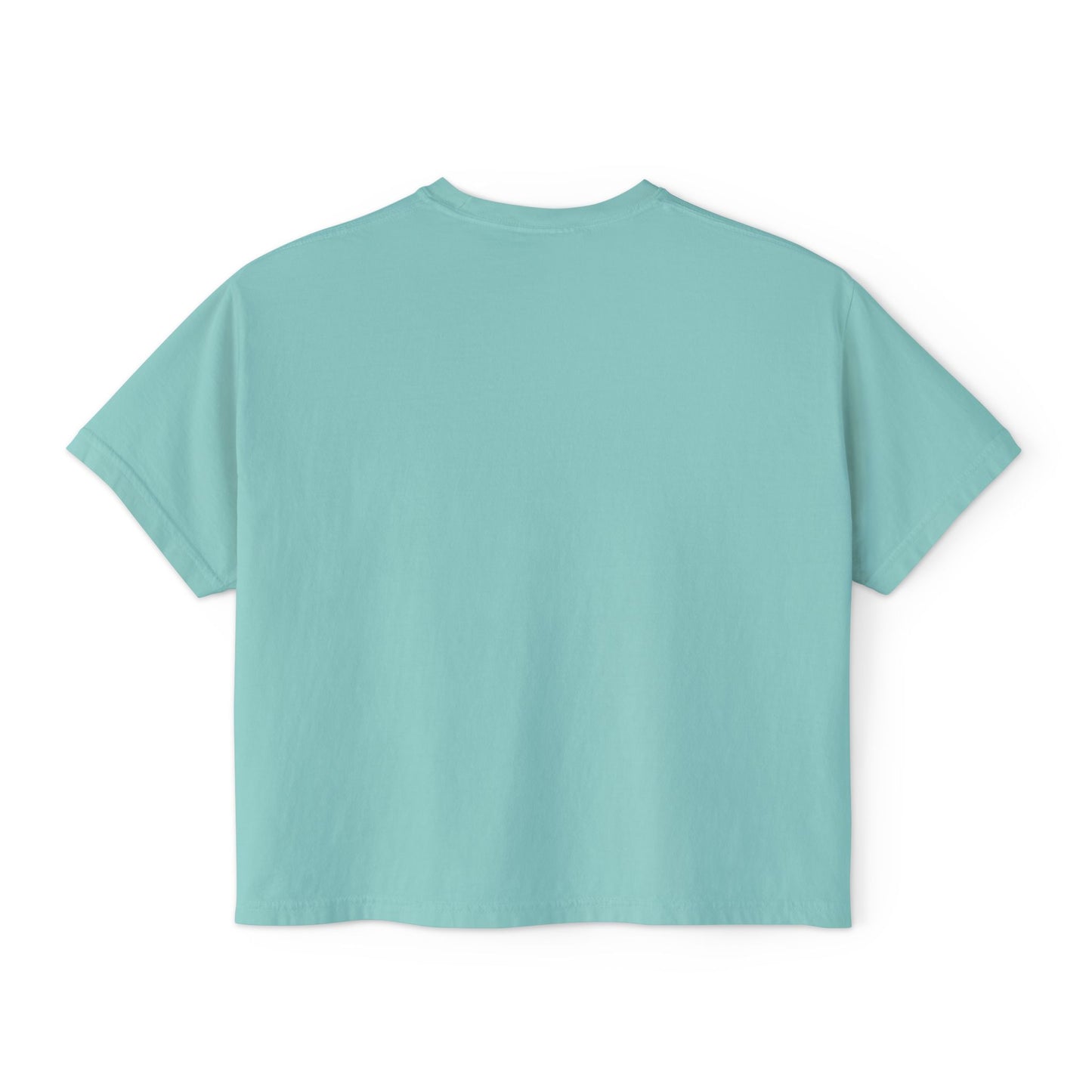 Bold Lip Drip Women's Boxy Tee - Trendy Graphic Top for Casual Vibes