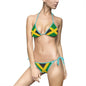 Jamaican Flag Bikini Swimsuit for Women - Vibrant Beach Wear
